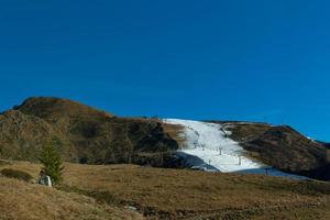 ski sur piste artificielle photo