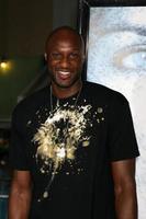 lamar odom en arrivant à le voile blanc première à le manns village théâtre dans bois de l'ouest Californie sur septembre 9 20092009 photo