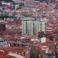 paysage urbain et architecture dans Bilbao ville, Espagne, Voyage destination photo