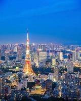 paysage urbain de tokyo, japon photo