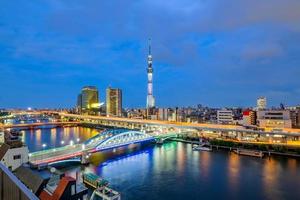 paysage urbain de tokyo, japon photo