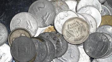 collection de Indien devise pièces de monnaie photo