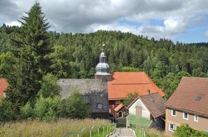 populaire village de alténau dans harz montagnes, Allemagne photo