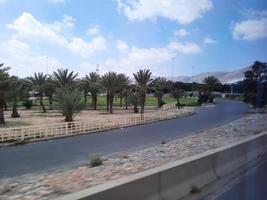 taïf, saoudien Saoudite, Mars 2023 - une magnifique jour vue de le des rues de taïf, saoudien Saoudite. photo