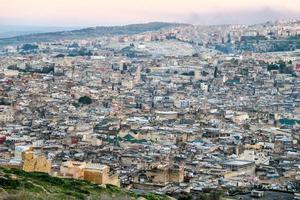 vue de marrakech, maroc photo