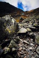 vue sur la montagne rocheuse photo