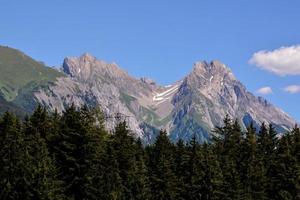 paysage de montagne pittoresque photo