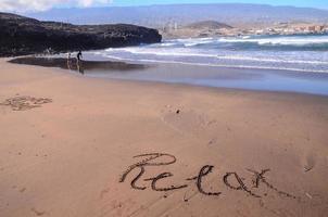 magnifique plage sur Tenerife photo