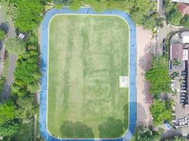 aérien vue de Sempur champ dans bogor, Indonésie photo