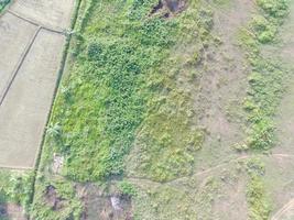 aérien vue de terre cartographie par sans pilote aérien véhicule dans bogor, Indonésie. photo