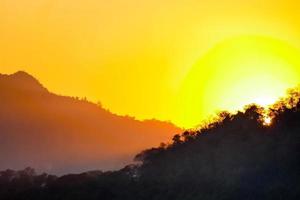 rural paysage dans Asie photo