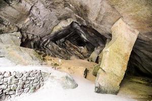 intérieur vue de le la grotte photo