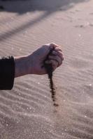 poignée de le sable photo