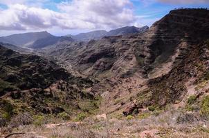 paysage de montagne pittoresque photo