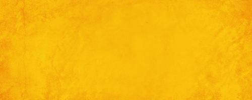 fond de mur de ciment de texture horizontale jaune et orange photo