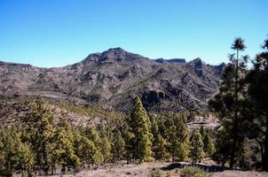 paysage de montagne pittoresque photo