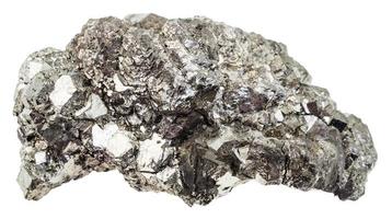 Naturel marcassite pierre blanc le fer pyrite photo