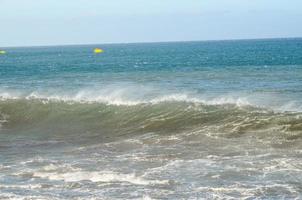 vagues dans le océan photo