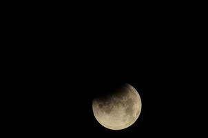 lune dans le ciel photo