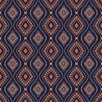 ethnique ikat motifs géométrique originaire de tribal boho motif aztèque textile en tissu tapis mandalas africain américain Inde fleur photo