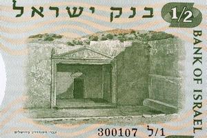 tombes de le sanhédrin de vieux israélien argent photo