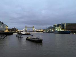 une vue sur la tamise à londres photo