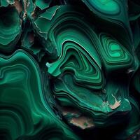 malachite vert pierre texture - ai généré image photo