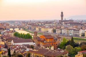 Florence ville centre-ville skyline paysage urbain de l'italie