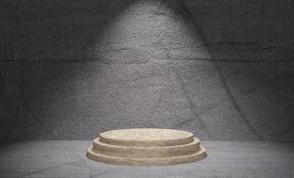 podium 3d photo