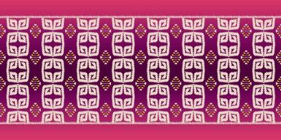 magnifique coloré thaïlandais tricoté broderie.géométrique ethnique Oriental modèle traditionnel conception pour arrière-plan, tapis, papier peint, vêtements, emballage, batik, tissu, vecteur broderie style, coupure chemin photo