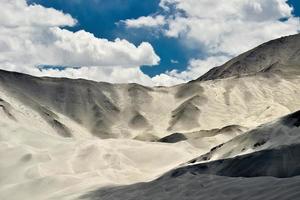 baisha Lac dans bulunkou réservoir, Pamir plateau, Xinjiang photo