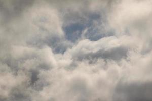 temps orageux et nuages sombres photo