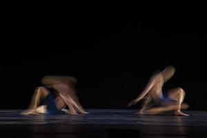 le mouvement abstrait de la danse photo