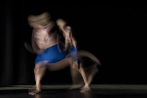 le mouvement abstrait de la danse photo