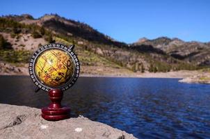 globe sur le Roche photo