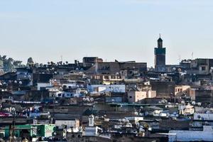 vue de marrakech, maroc photo