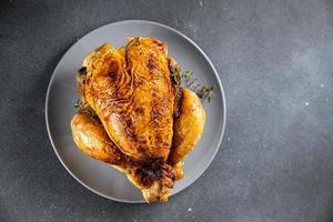cuit poulet Viande la volaille Frais repas nourriture casse-croûte sur le table copie espace nourriture Contexte