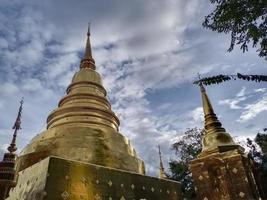 wat phra chanter temple dans chiang mai Province ,Thaïlande, Asie photo