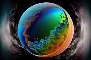 international journée pour le protection de le ozone couche 16 septembre ai généré photo