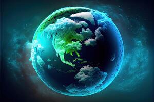 international journée pour le protection de le ozone couche 16 septembre ai généré photo