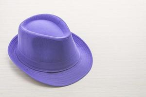 chapeau de mode coloré isolé photo