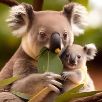 koala illustration ai généré photo