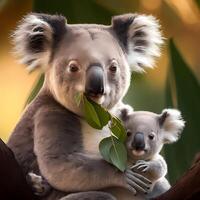 koala illustration ai généré photo