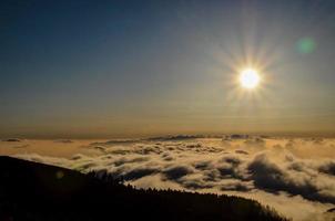 scénique vue avec des nuages photo