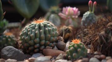 peyotl mescaline cactus génératif ai photo