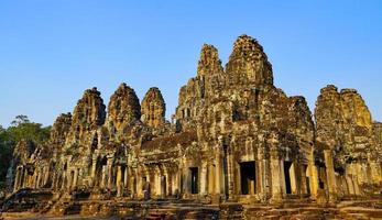 bayon temple dans Cambodge photo