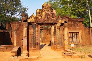 banteay srei temple dans angkor, Cambodge photo