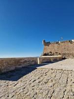 point de vue Château de Saint Barbara alicante ville vue hisoanie point de repère photo