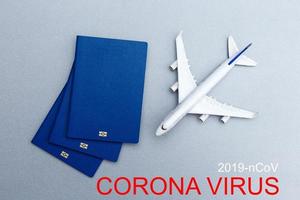 mers-cov chinois infection roman couronne virus, avion photo