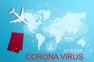 mers-cov chinois infection roman couronne virus, avion photo